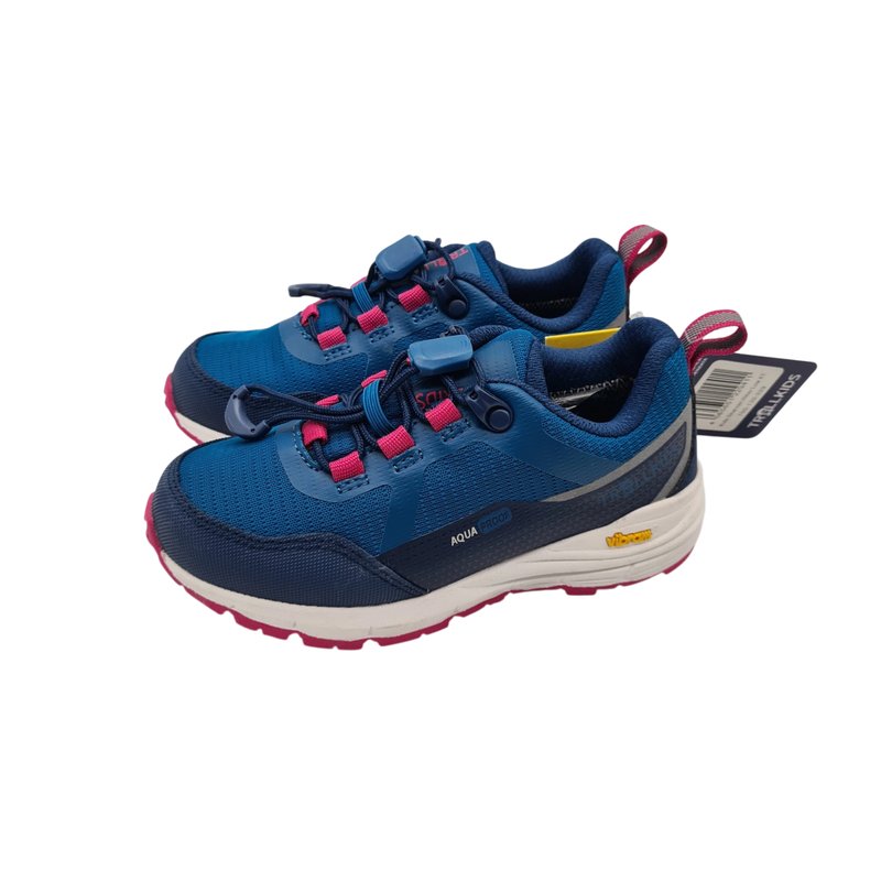 Troll Kids Wanderschuhe Gr. 29 – Neu – Blau/Pink/Weiß – Vibram-Sohle