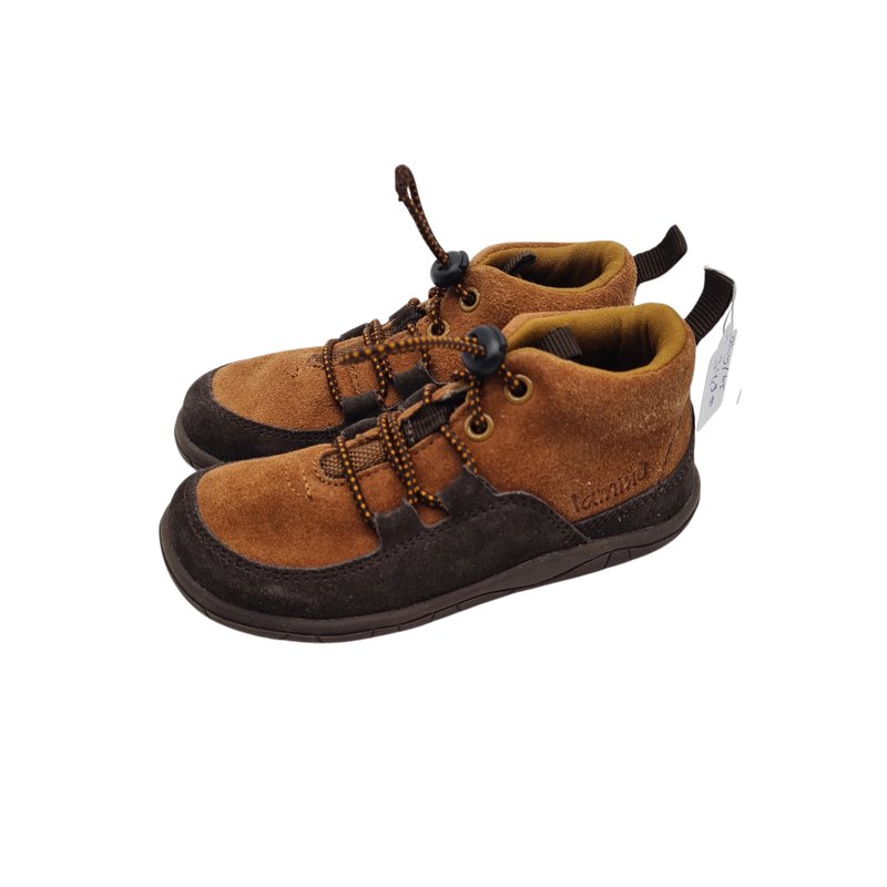 Camino Barfußschuhe Gr. 25 – Leder, Cognac-Braun, Neu