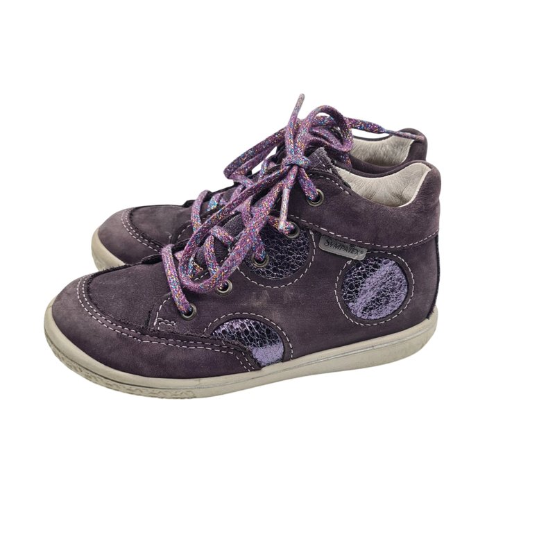 Pepino Halbschuhe Lila Leder Gr. 25 – Gut