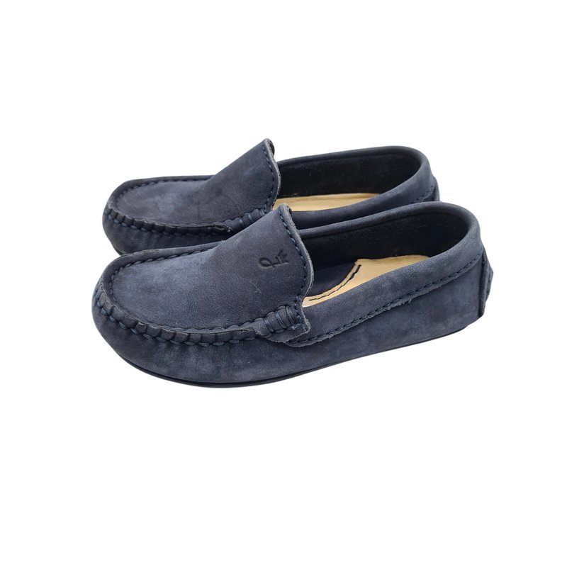 Jacadi Mokassins / Loafer Gr. 25 – Navy Veloursleder
