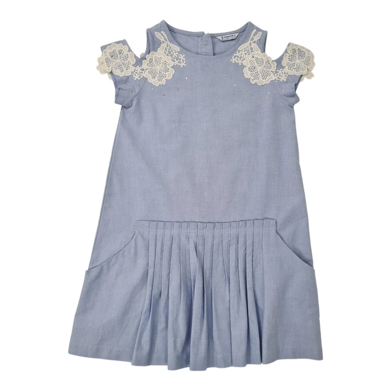 Mayoral Kleid Gr. 128 (8 Y) – sehr gut