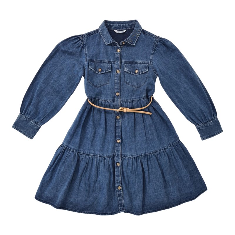 Mayoral Jeanskleid Gr. 122 (7 J.) – sehr gut