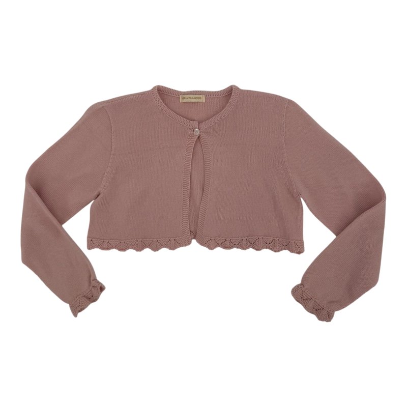 Lola Palacios Strickjacke Gr. 128 – 100% Baumwolle, sehr gut